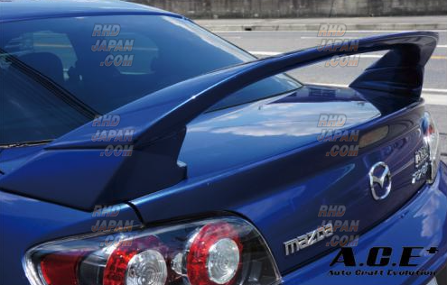 Auto Craft Evolution A.C.E. Rear Wing Base Set FRP - RX-8 SE3P